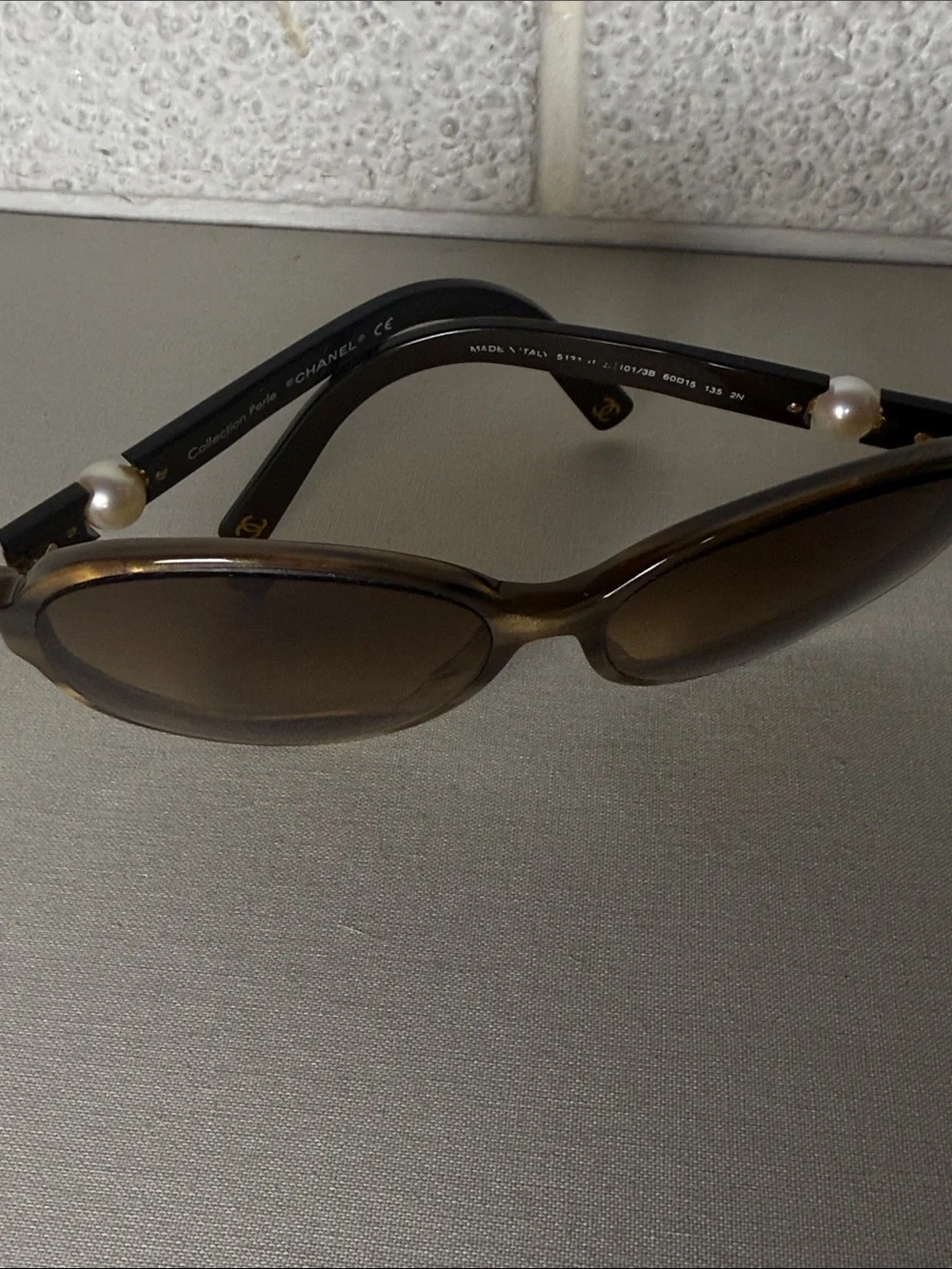 Chanel Brown Tortise Women's FRAMES with Pearl Accent